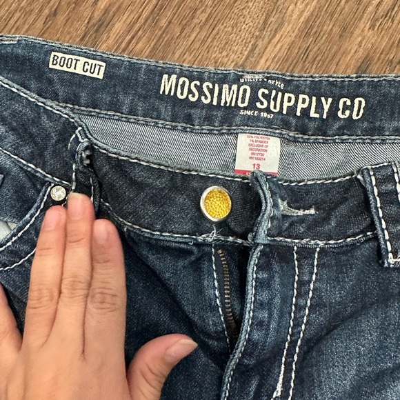 Mossimo Supply Co. boot cut Women's Blue Jeans - Picture 7 of 7